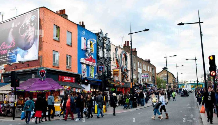 Which part of London is Camden?