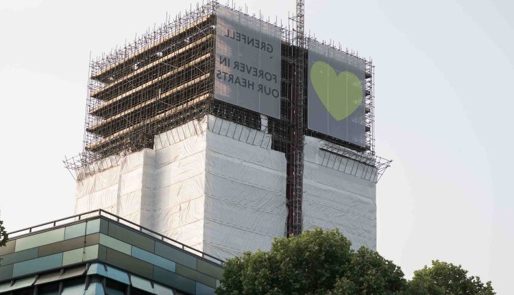 'In our hearts': London remembers 72 Grenfell fire victims
