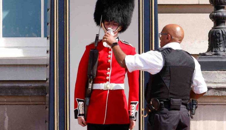 UK temperature: Temperatures are above 38C and may rise on Tuesday