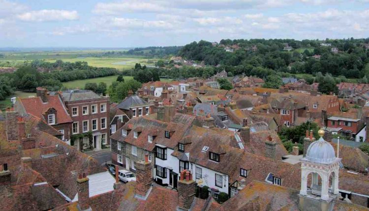 "I went to a beautiful Sussex town that seemed to be stuck in Victorian times"